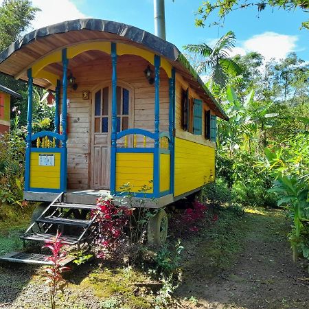 Hosteria La Roulotte - Mindo Kültér fotó